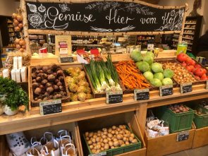 Gemüse vom Hof im Hofladen Gemüse vom Hof im Hofladen